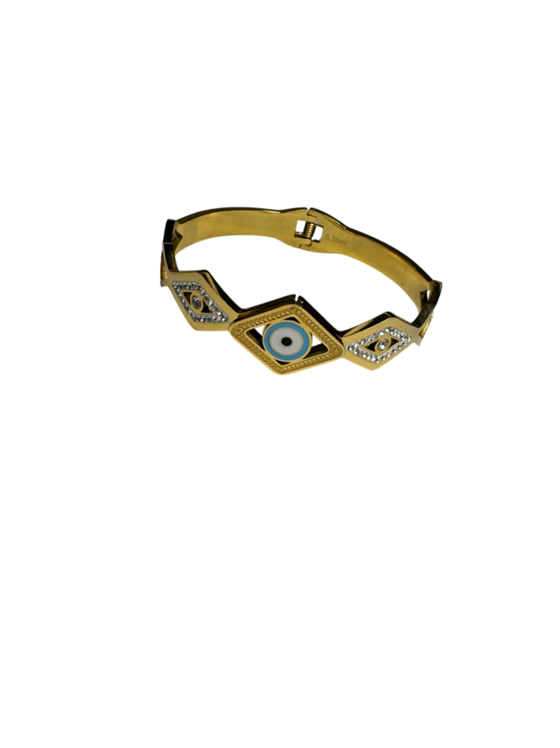 Rhombus Evil Eye Bangle - Image 4