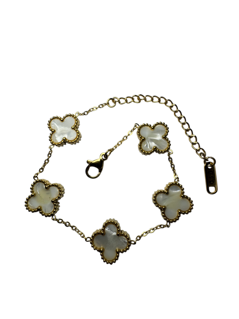 White Clover Bracelet